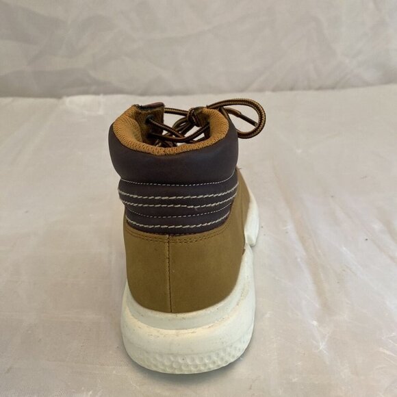 Air Underground Titan‎ Hiker Boots Women’s  9.5M Brown Faux Leather Gorpcore - Picture 4 of 12